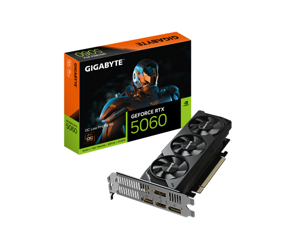 כרטיס מסך Gigabyte GeForce RTX 5060 OC Low Profile 8GB