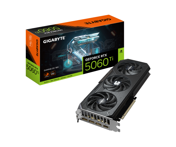 כרטיס מסך Gigabyte RTX 5060 Ti Gaming OC 16GB